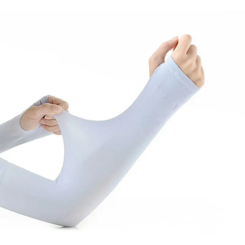 Unisex driving oversleeves with open-finger design in five colour options