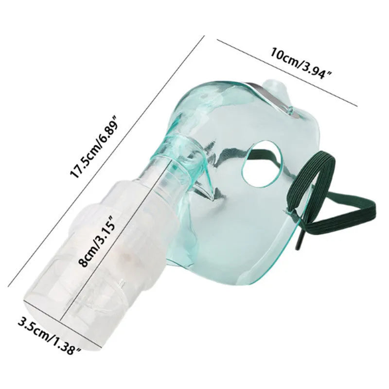 Two soft rubber mask aid loops for relieving ear pressure from face masks.