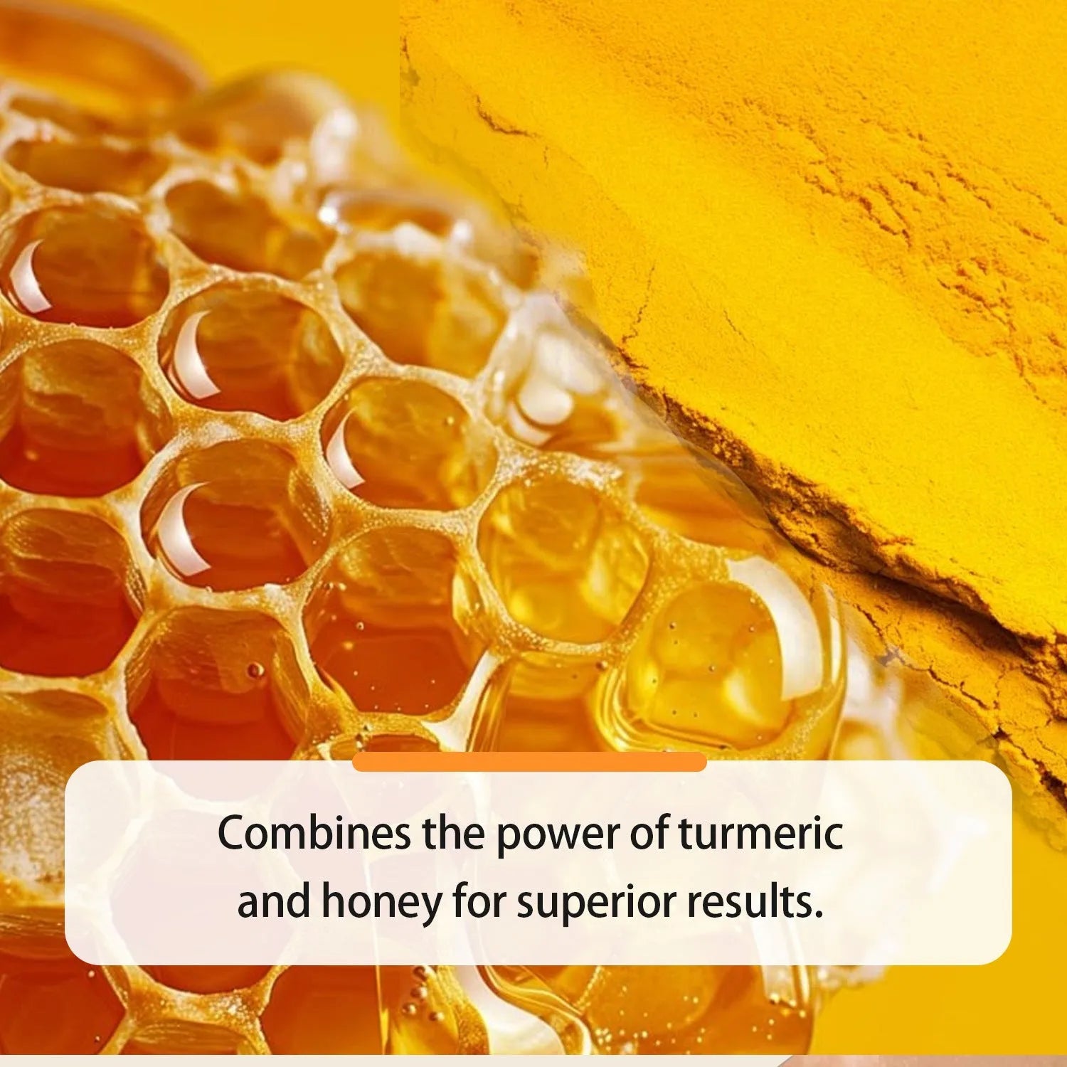 Turmeric honey essential oil 30ml in amber glass bottle with dropper for facial application