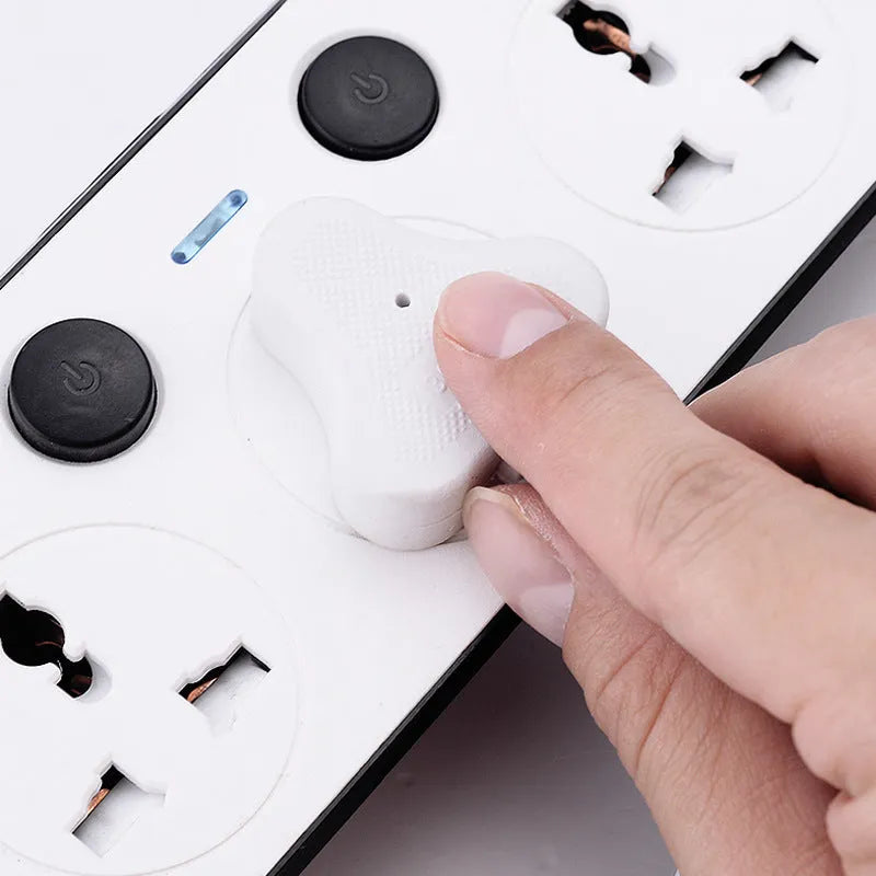 Multi-switch international power strip with UK, US, and EU plug options and USB charging ports.