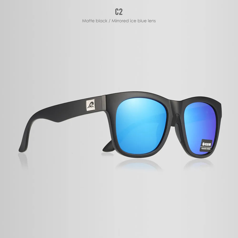 Thickened polarised sunglasses with TAC lenses and PC frame in various colour options
