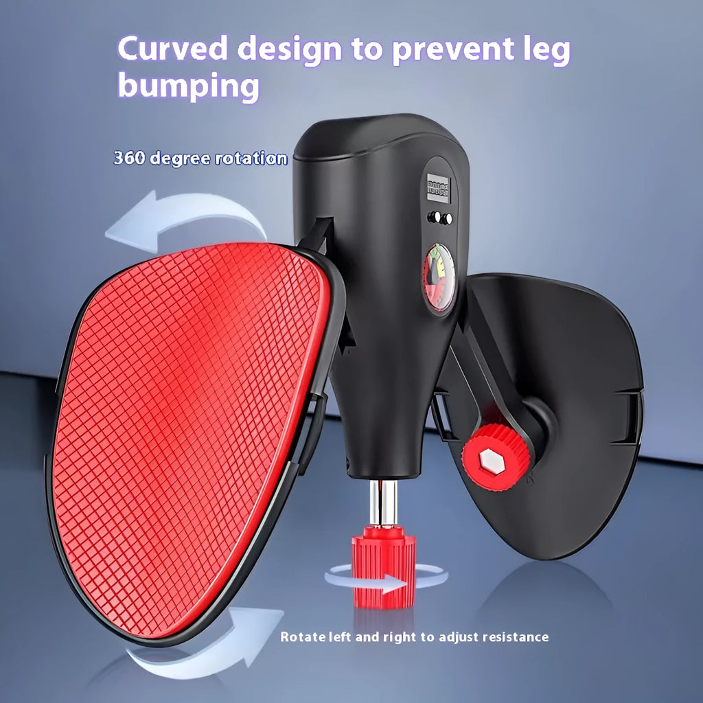 Men's black Kegel trainer for PC muscle exercise with nylon and fibreglass body