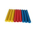 Rubber auxiliary grip hose for tableware pen tools showing inner diameters