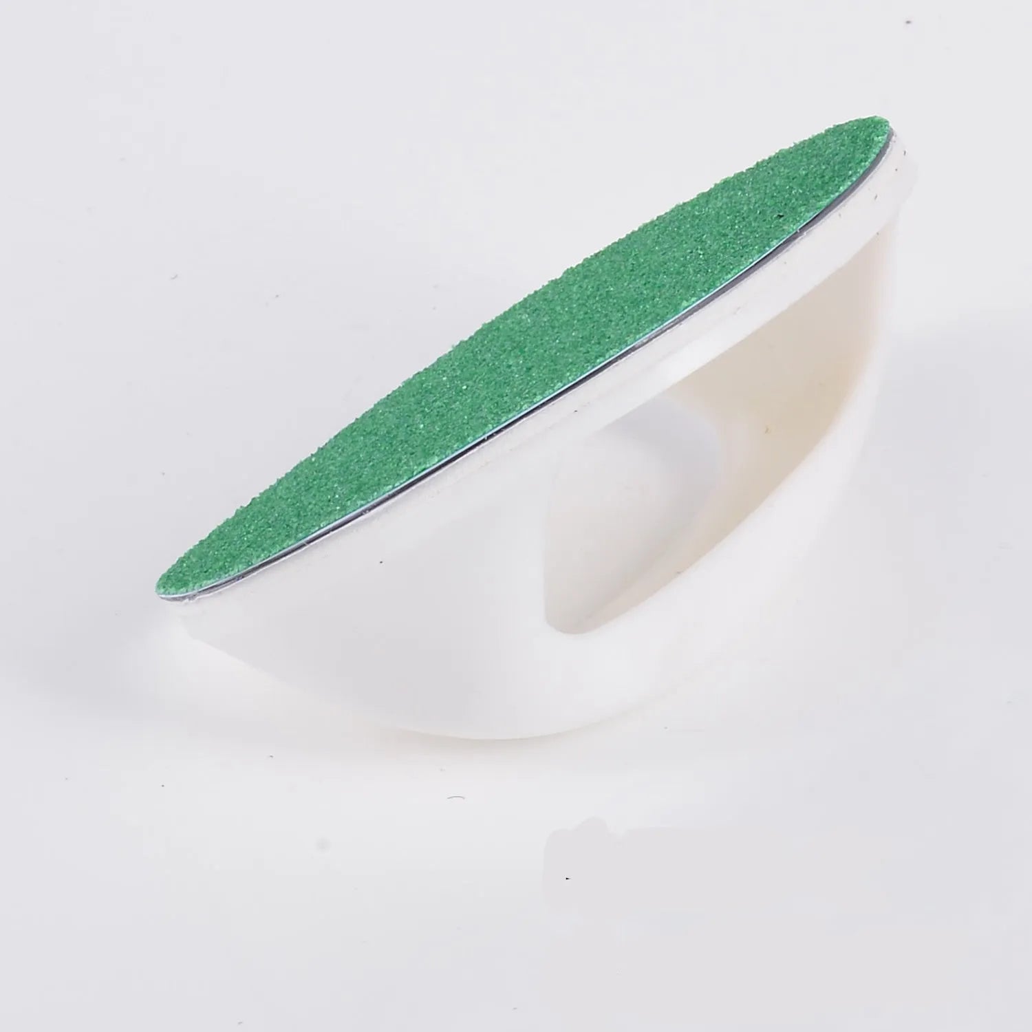 Square dog nail file board with replaceable sandpaper and ergonomic handle in multiple colour options
