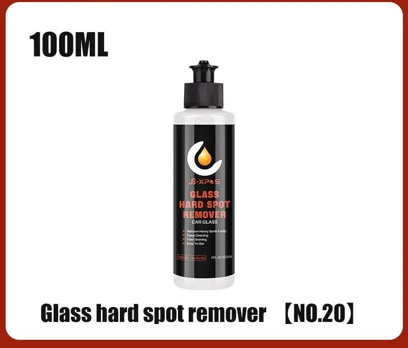 Glass oil film remover cleaning paste bottle in choice of 50ml, 100ml or 200ml sizes for car and window decontamination.