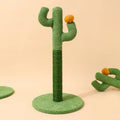 Masson cactus design cat scratch board with sisal scratching pole and climbing frame