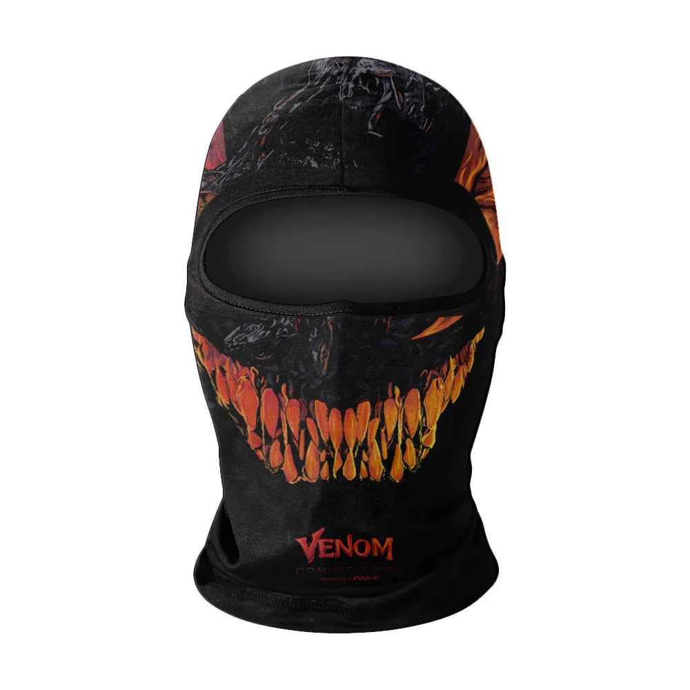 Men's summer breathable full face sun protection quick-drying ice silk polyester balaclava