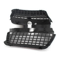 Black ABS plastic fog light cover pair for Volkswagen Golf 3 front bumper lower grille