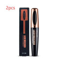 Black waterproof and sweat-proof mascara tube for thick, long curling eyelashes.