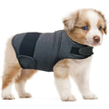 Cotton brocade dog anxiety relief vest in tank top style for separation anxiety