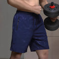 Men's loose sports shorts in black with fifth pants length for beach volleyball