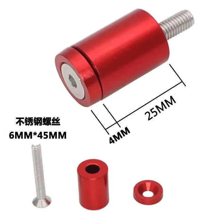 Aluminium alloy machine cover pad height sheet kit for modified cars with screws, nuts and washers