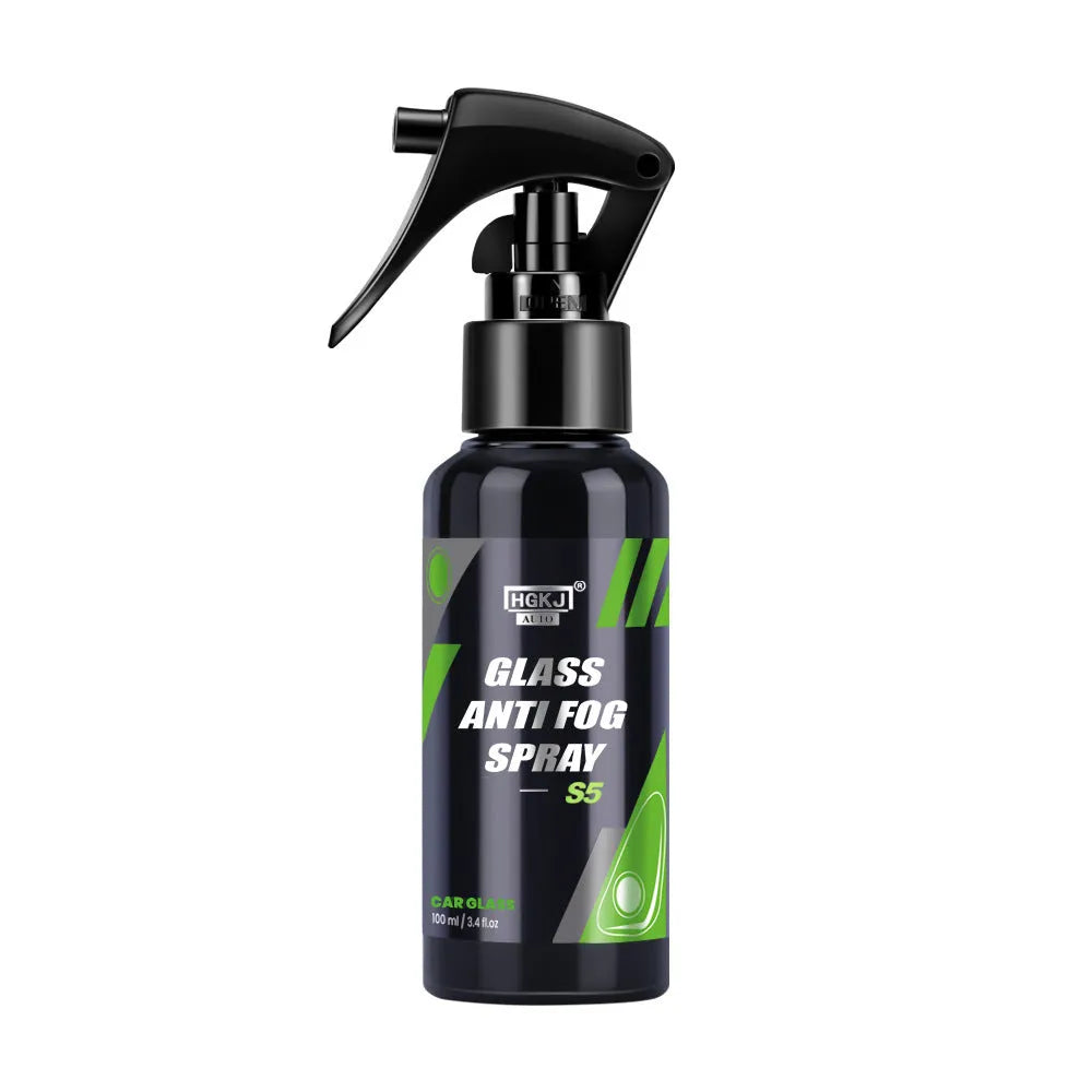 100ml plastic spray bottle of car glass antifogging agent with spray nozzle