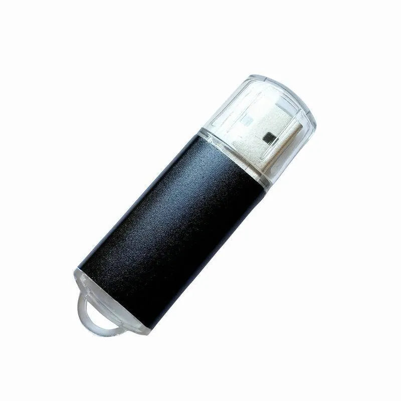 USB software protection dongle with metal shell in various colours for hardware-based encryption and licensing
