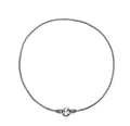 S925 sterling silver clavicle necklace for women with simple pendant on delicate chain.