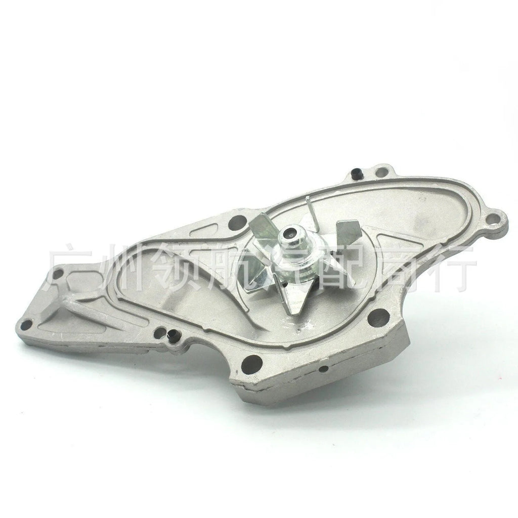 Metal belt and water pump assembly for automotive engines measuring 28mm by 18mm by 16mm