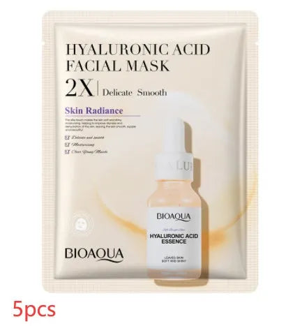 Single pack of a 30g gel facial sheet mask from a range including Collagen, Hyaluronic Acid, Vitamin C and Centella Asiatica variants.