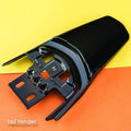 Carbon fibre rear mudguard assembly for a Light Bee electric off-road bicycle