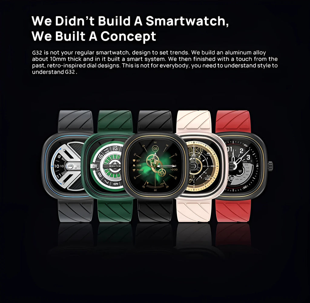 Bluetooth smart bracelet sports watch with 1.32-inch colour touchscreen and silicone wristband