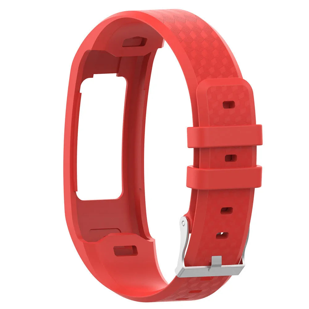 12 generation smart bracelet silicone strap in multiple colours black white orange pink red yellow green dark blue