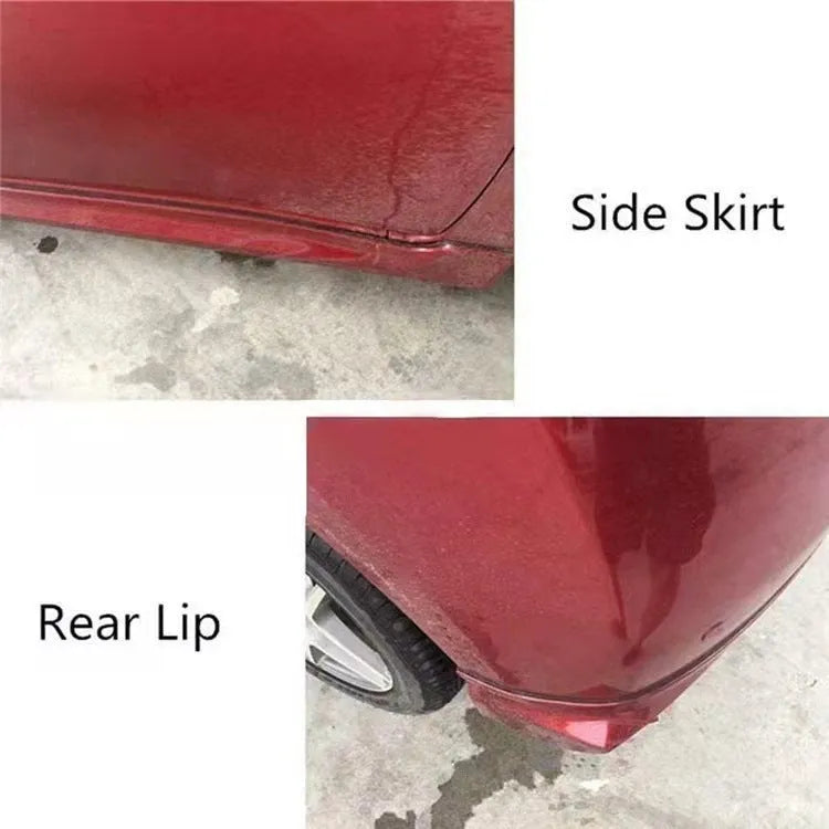 Universal TPE automotive seal strip for bumper protection and gap filling in black or white colours