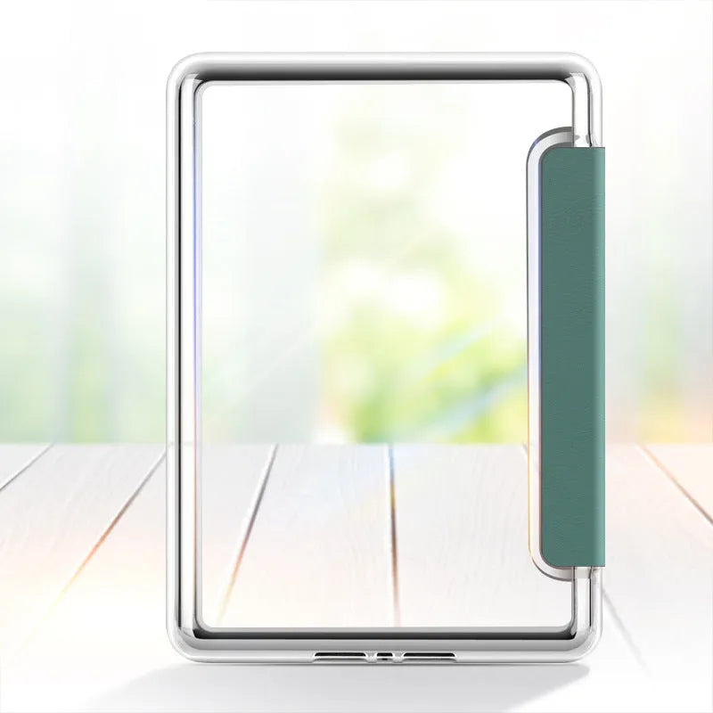 Magnetic acrylic protection leather cover for Kindle Paperwhite in slim flip design with fall protection, available in multiple colours