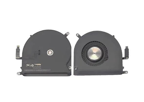 MacBook Pro A1398 internal laptop cooling fan replacement unit on a white background