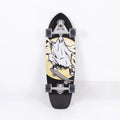White street scooter with 31-inch maple wooden deck for urban riding