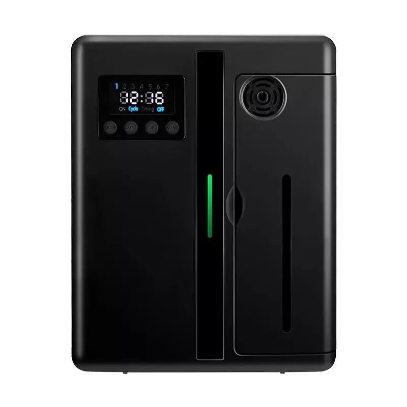 Scent Diffuser 160ml waterless air machine for hotel lobby, ABS housing, black colour, DC12V 8W