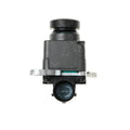 Black plastic reversing camera for Dodge Ram trucks with rotating adjustment head