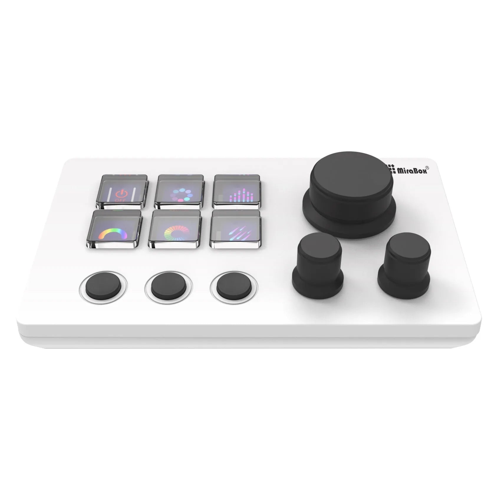 Visual Keyboard N3 silicone keypad in black colour with 2 metre cable