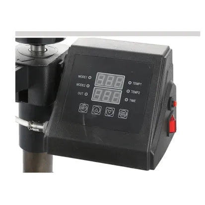 Black heat transfer machine for clothing thermal printing with 1250W power
