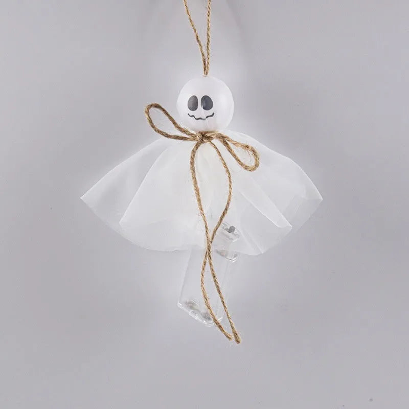 Halloween ghost festival LED lighting chain with 20 colourful beads for venue decoration