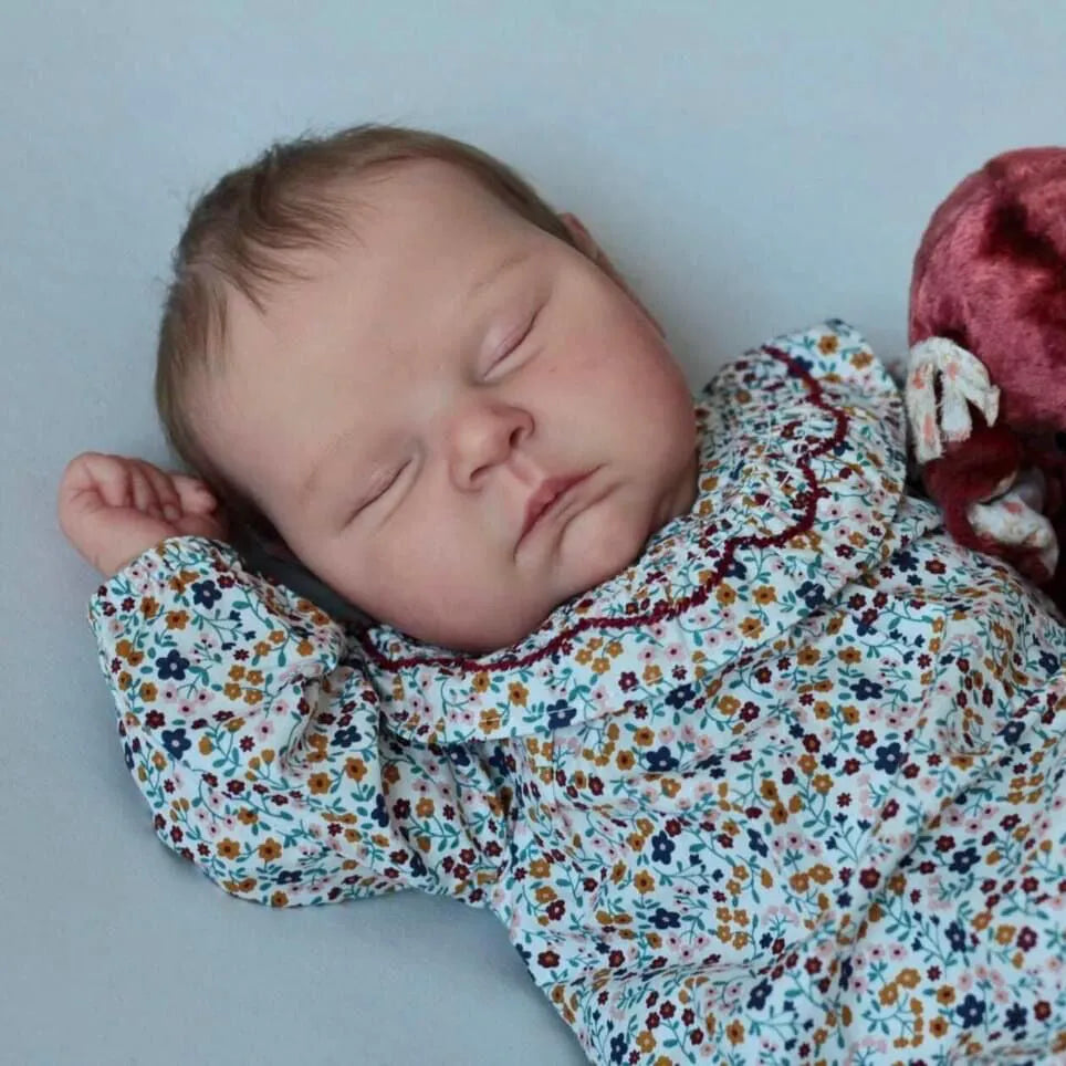 50 cm NPK vinyl simulation baby reborn doll with lifelike appearance for children aged 4-6