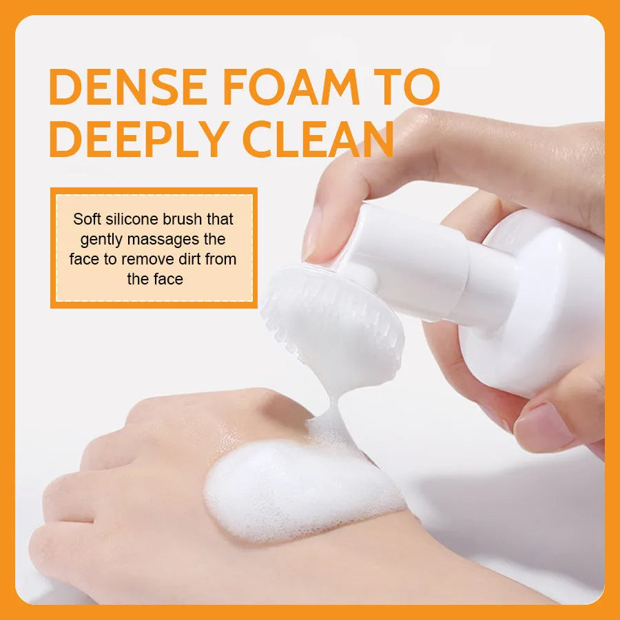 Turmeric Cleansing Mousse Facial Cleaning Pad set with 30 pads and ginger soap products