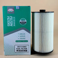 Iveco diesel fuel filter part numbers 5801516883 and 5801439821 with fold filter element design.