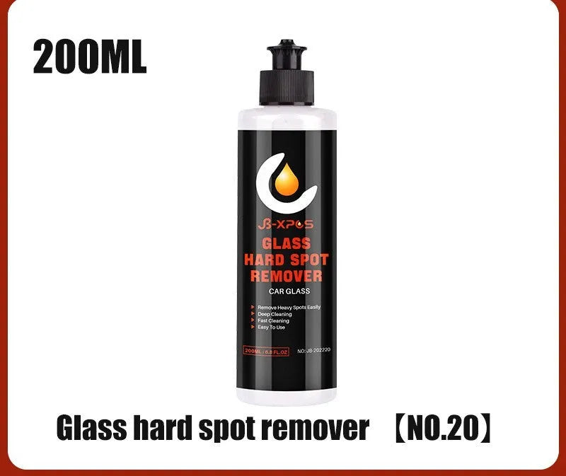 Glass oil film remover cleaning paste bottle in choice of 50ml, 100ml or 200ml sizes for car and window decontamination.