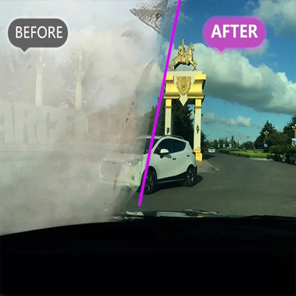100ml plastic spray bottle of car glass antifogging agent with spray nozzle