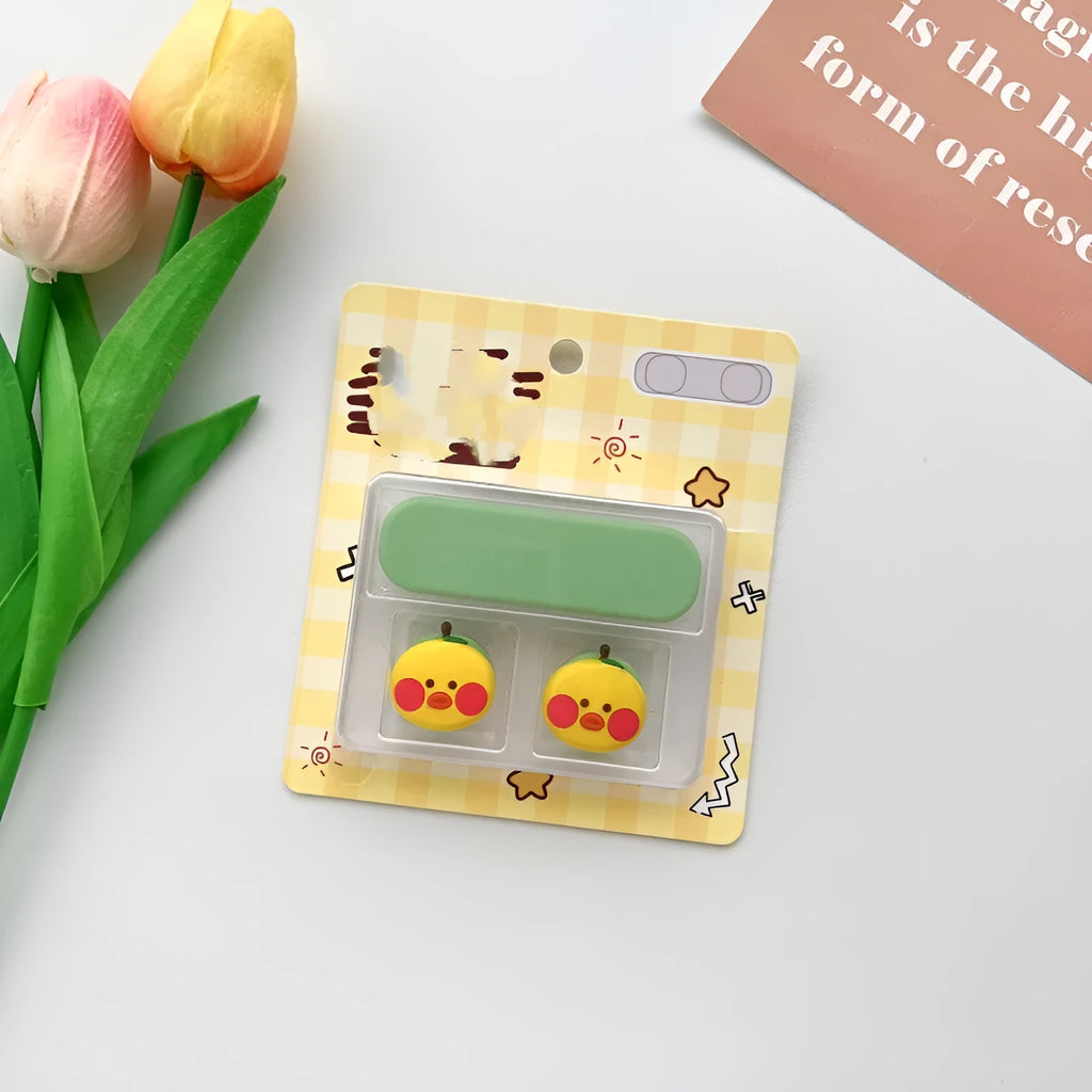 Cartoon magnetic protection cable fixer for desktop magnetic hubs in multiple colour styles