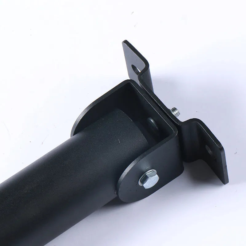 Steel wall barbell rod cannon rack with 25 tubes and expansion screws for mounting
