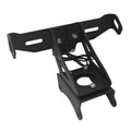 Black aluminium alloy licence plate bracket for Honda motorcycle rear short tail mount