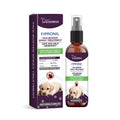 100ml cylindrical pet pest spray bottle with botanical extracts and Fipronil for dogs and cats