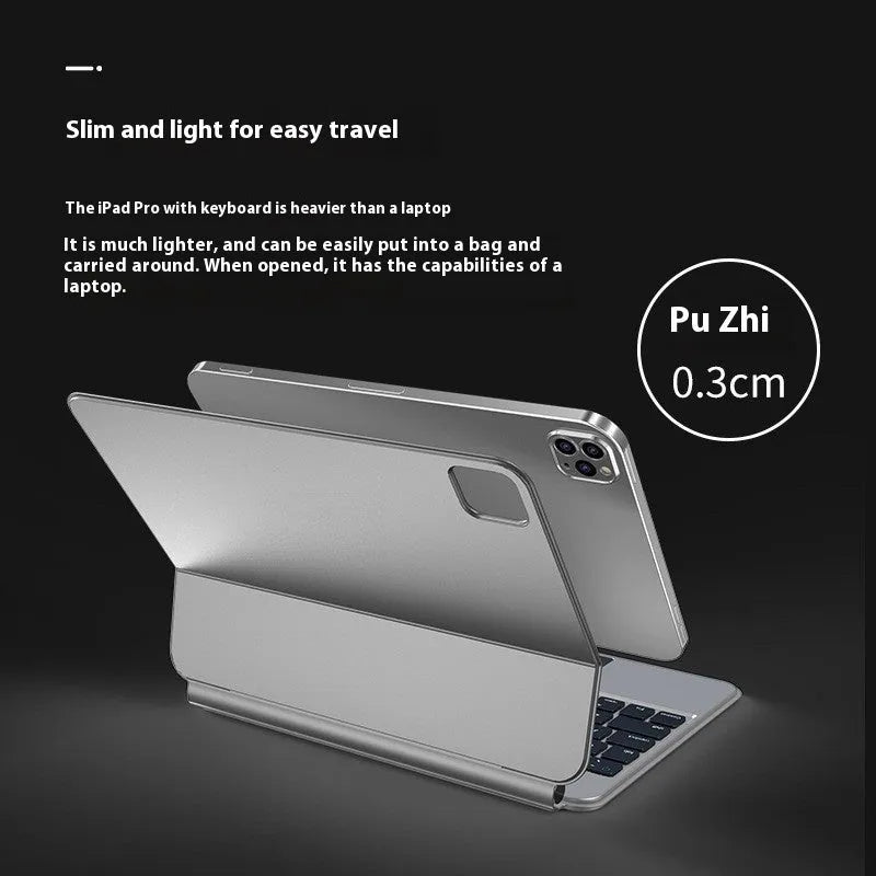 iPad Bluetooth keyboard case with magnetic protective cover in multiple colours for iPad Pro and Air tablets