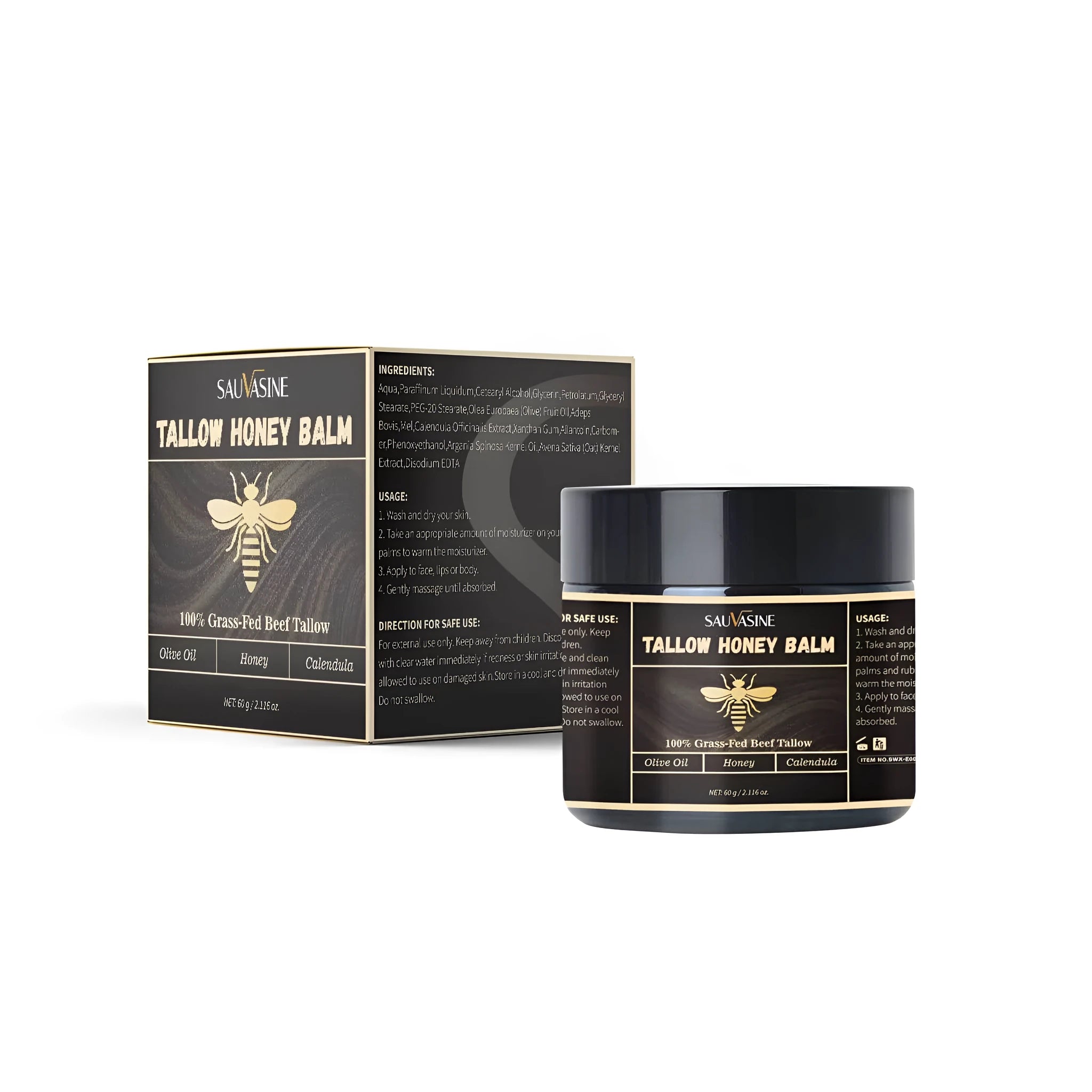 Butter Honey Cream 60g jar for universal skin type moisturising