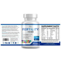 Bottle of 60 male fertility tablets with COMLEX vitamin mineral amino acids supplement