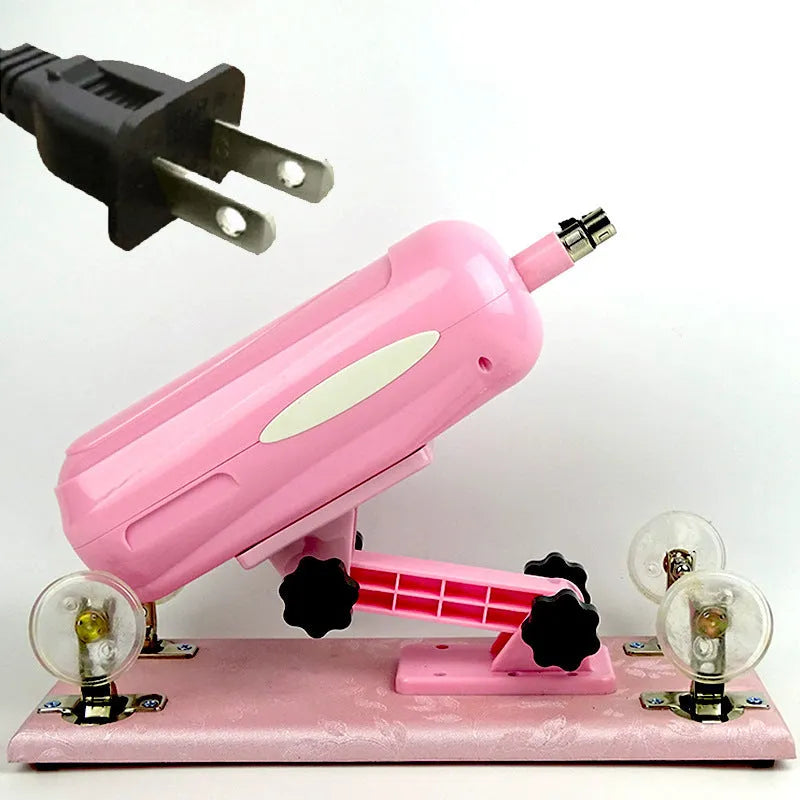 Bobb automatic telescopic thrusting sex tool in purple colour with 37x15cm PVC construction