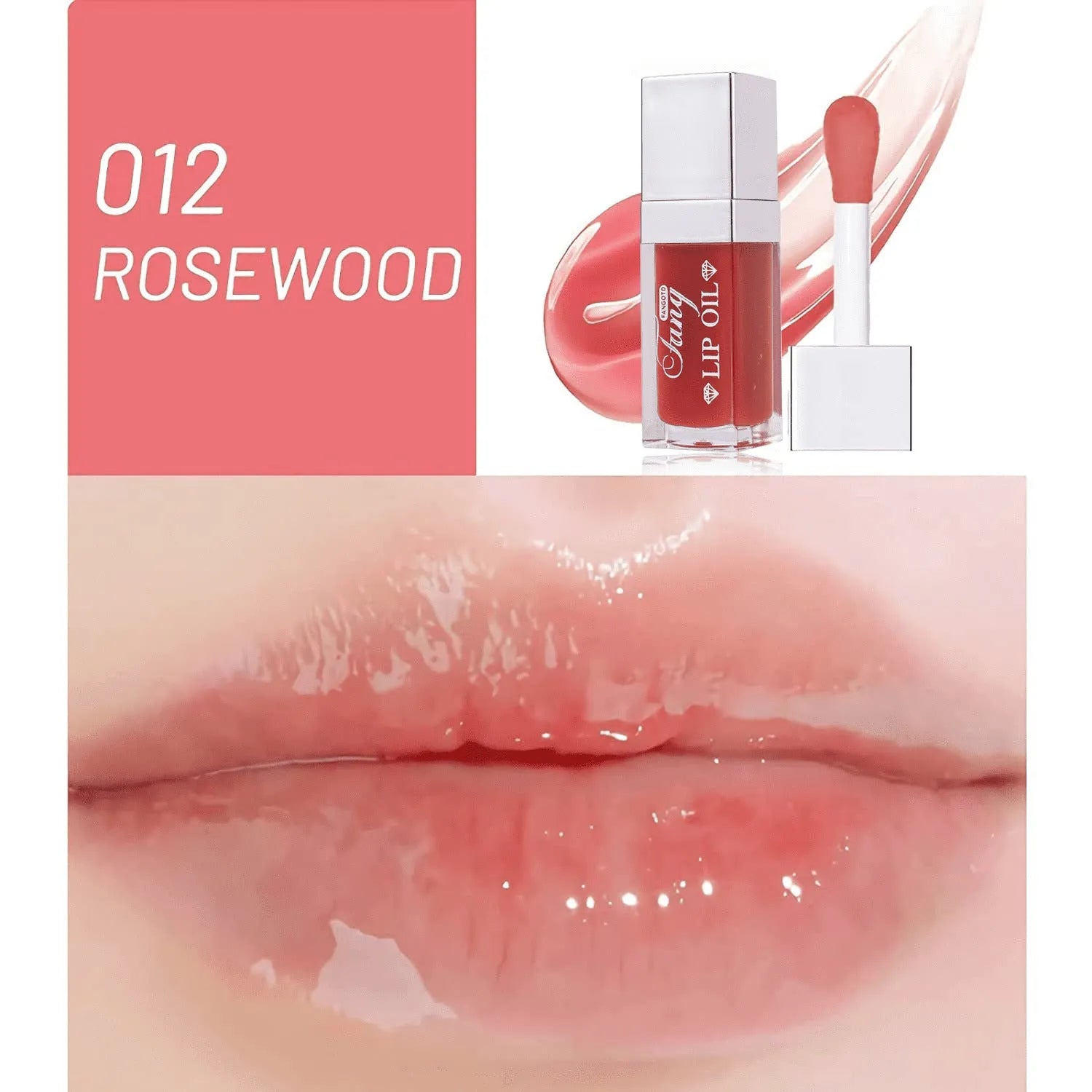 Five colour shades of a moisturising lipstick and lip gloss hybrid product with repairing lip essence oil.