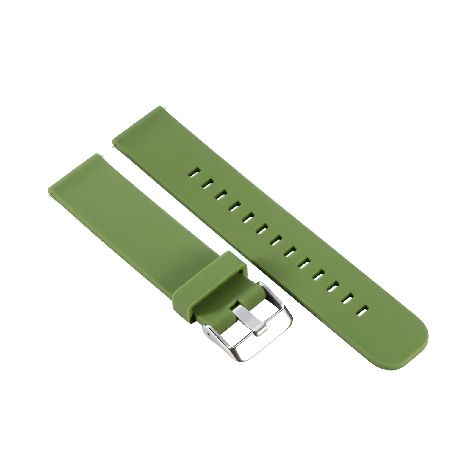 Garmin Forerunner 245 silicone replacement strap in seven colour options with straight buckle