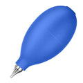 Blue rubber dust removal air blower tool for camera lens and phone cleaning