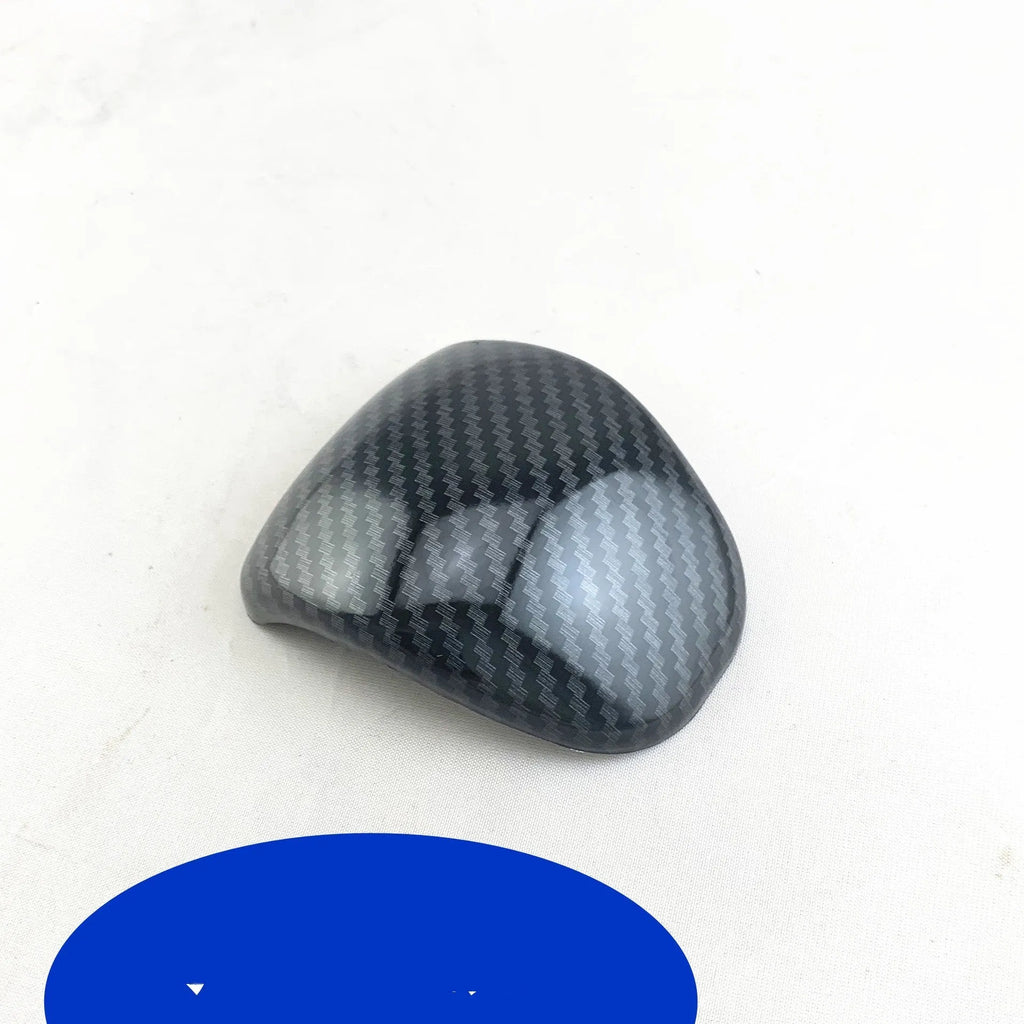Carbon fibre textured ABS plastic gear shift cover for car interior decoration